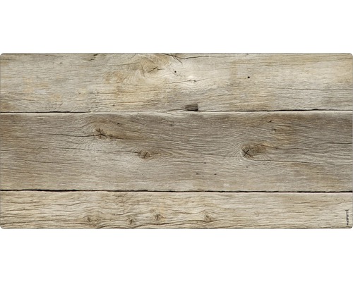 Panneau mural salle de bains mySPOTTI aqua Bois 90x45 cm Texture de planche en bois