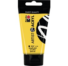 Peinture acrylique Marabu Artist Acryl jaune azo moyen 917 75 ml