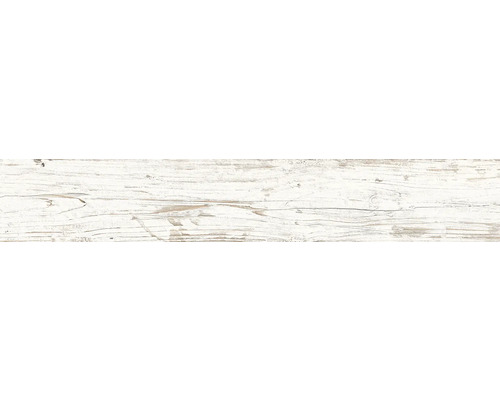 Feinsteinzeug Wand- und Bodenfliese Tribeca Blanco 15 x 90 x 1,13 cm