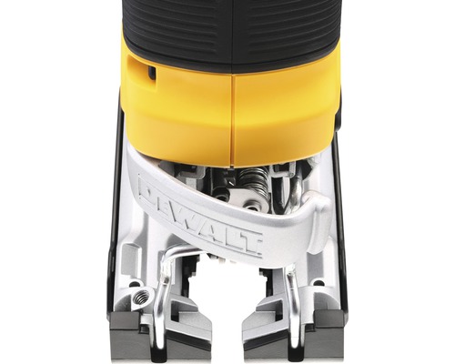 Detailansicht einer Stichsäge von DeWalt