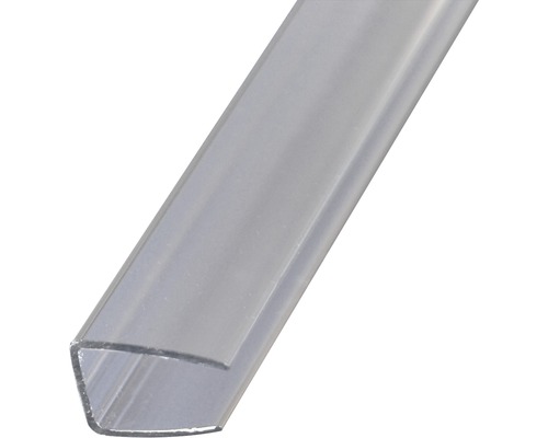 Profilé de serrage en U Gutta en polycarbonate 10 mm pour plaques alvéolaires 3000 mm