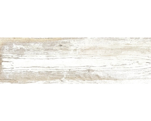 Carrelage pour sol en grès cérame fin Tribeca blanco 20,2x66,2 cm