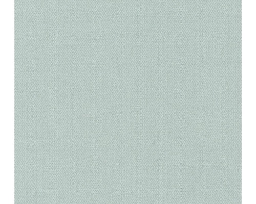Papier peint intissé 36381-4 Hygge petits carreaux vert Papier peint textile à motif losanges