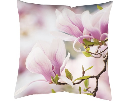 Housse de coussin Magnolia rose 50x50 cm