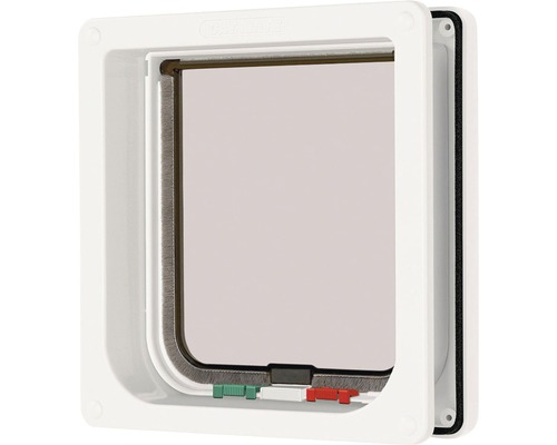 Chatière Cat Mate 4 sens avec tunnel 192x200 mm blanc Chatière Cat Mate 4 sens avec tunnel 192x200 mm blanc