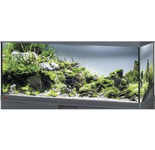 Aquarium, bac en verre EHEIM GB 123 vivalineLED 240 env. 121 x 41 x 54 cm, env. 240 l, uniquement avec cache supérieur anthracite sans éclairage ni autre élément technique, sans contenu-thumb-0