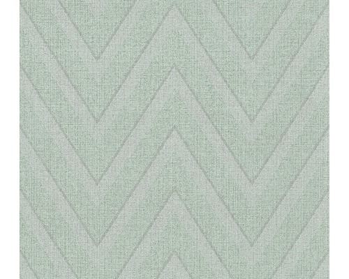 Papier peint intissé 36384-4 Hygge zigzag vert