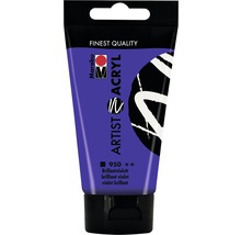 Peinture acrylique Marabu Artist Acryl violet brillant 950 75 ml