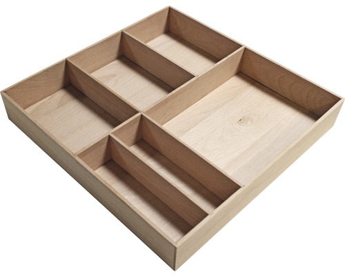 Organisateur de tiroir Fackelmann 38x4,5x37 cm hêtre 80010