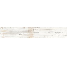 Holzfliese in Weiß mit Holzstruktur