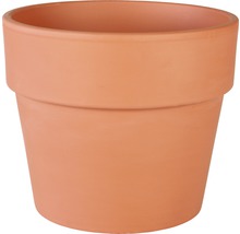 Pot de fleur avec soucoupe, terre cuite, Ø 19 cm
