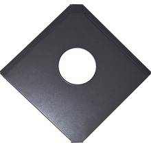 Plaque de base PRECIT aluminium Quadra pour traversée pour toit gris anthracite RAL 7016 316 x 316 x 0,7 mm-thumb-0