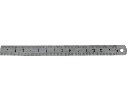 Règle de mesure en acier inoxydable 30 cm