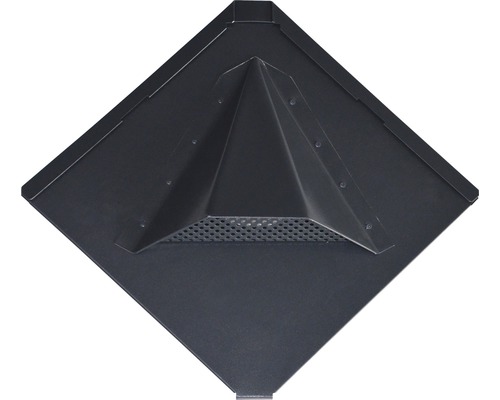 Chatière de ventilation PRECIT aluminium Quadra gris anthracite RAL 7016 316 x 316 x 0,7 mm