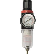 Druckminderer mit Manometer zur Druckregulierung in Druckluftsystemen
