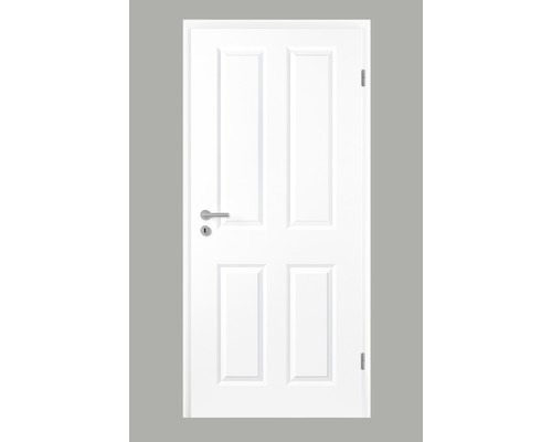 Porte intérieure Pertura Pila 04 laque blanche (semblable à RAL 9010) 86,0x198,5 cm droite