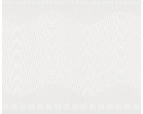 Vliestapete 1846 Patent Decor weiß Weißes Rollo mit Wellenmuster