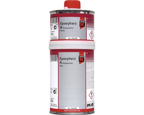 Auto-K 2 Komponenten Epoxyharz gelblich 500 g