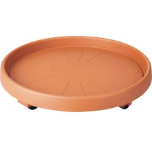 Support à plantes à roulettes en plastique