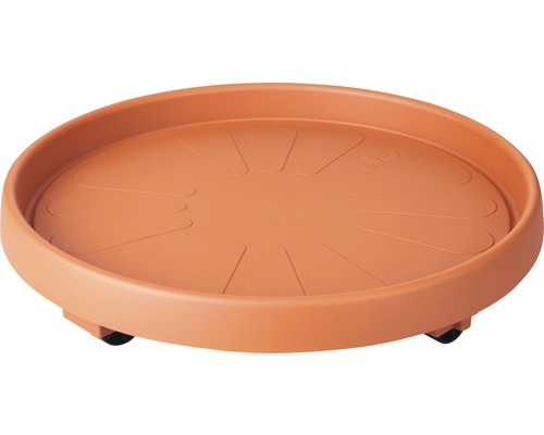 Support à plantes à roulettes en plastique