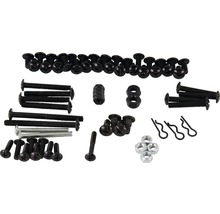 Assortiment de vis, écrous et broches