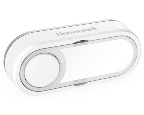 Timbre de porte radio avec porte-nom et indicateur LED Honeywell DCP511 blanc Détecteur de mouvement Logo Honeywell