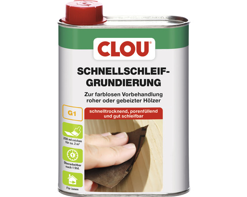 Clou Schnellschleifgrundierung G1 250 ml
