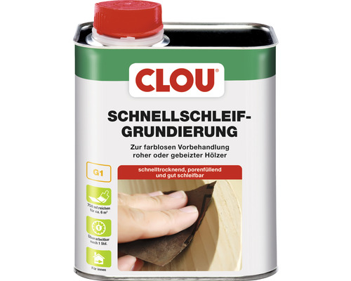 Clou Schnellschleifgrundierung G1 750 ml