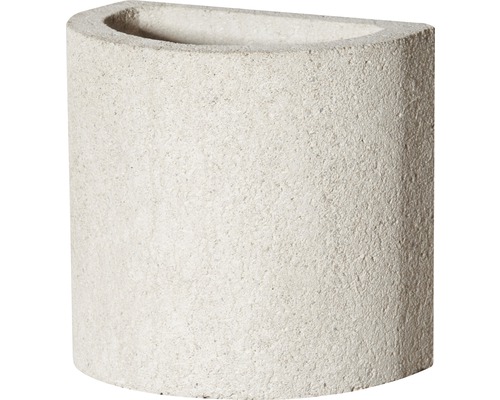 Insert de cheminée Buschbeck pour barbecue cheminée Rondo Pot de fleurs en ciment pour montage mural
