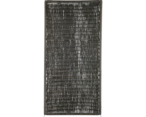 Teilelement Öland 90 x 180 cm braun Dekorativer Raumteiler aus geflochtenem Material