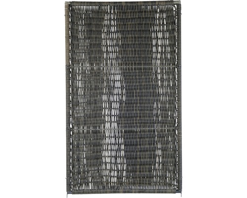 Teilelement Öland 90 x 150 cm braun Dekoratives Flechtelement aus Rattan für den Innenbereich