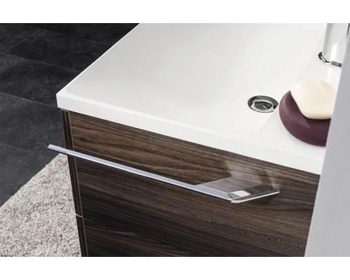 Waschbeckenunterschrank mit Handtuchhalter