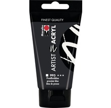 Peinture acrylique Marabu Artist Acryl bleu prussien 993 75 ml