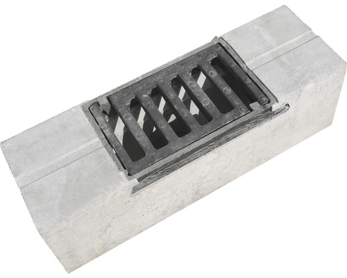 Avaloir/puits de drainage 50 x 16 x 16 cm