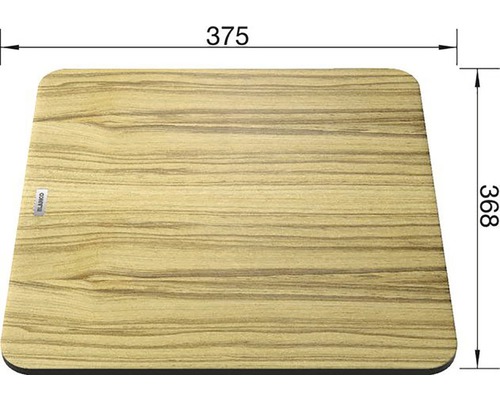 Planche à découper en chêne composite Blanco 37,5 x 36,7 cm 229421