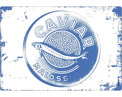 Crédence mySPOTTI Caviar blue 59x41 cm