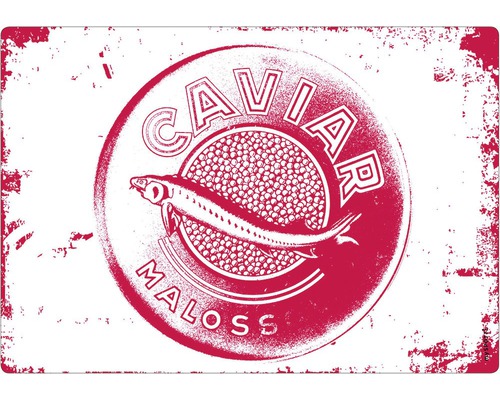 Crédence mySPOTTI Caviar red 59x41 cm
