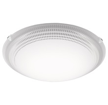 Plafonnier 11W 950 lm 3000 K Ø 25 cm Magitta blanc/transparent