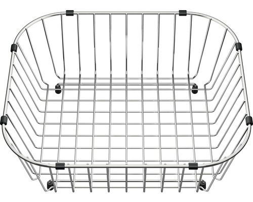 Panier à vaisselle en acier inoxydable Blanco 514238 (Lxlxh) 35,5x32x13,3 cmcm Panier à vaisselle en métal pour évier