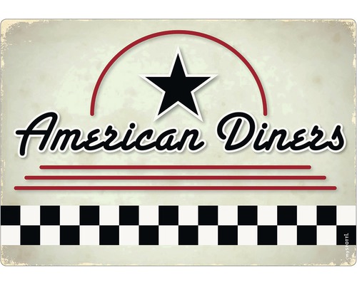 Küchenrückwand mySPOTTI pop American Din. 59x41 cm
