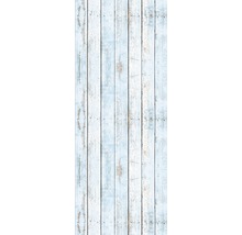 Panneau mural de douche mySpotti Fresh Wood Light Blue aspect bois 255 x 100 cm FS-F1-1282-thumb-1
