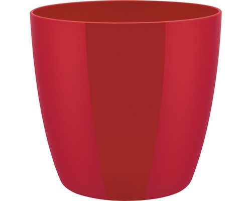 Pot de fleurs elho Brussels Diamond, plastique, Ø 25 H 23 cm, rouge Pot de fleurs en plastique
