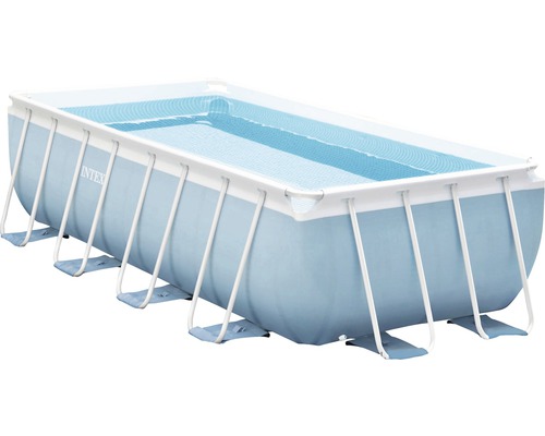 Aufstellpool Framepool Marimex Ø 400 cm 200 x 400 x 100 cm 6800 l blau inkl. Filteranlage,Anschlussschlauch,Leiter,-