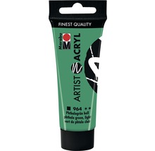 Peinture acrylique Marabu Artist Acryl vert phtalo clair 964 22 ml