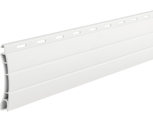 Lame de tablier pour volet roulant Schellenberg Mini h 37 x L 1200 mm, blanc