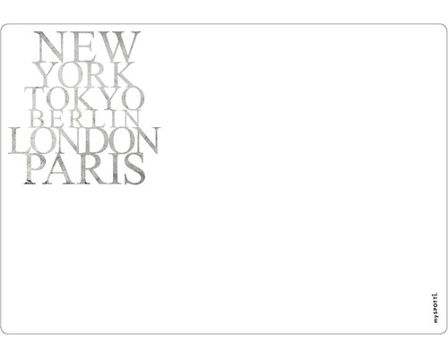 myspotti New York, Tokio, Berlin, London, Paris Platzset