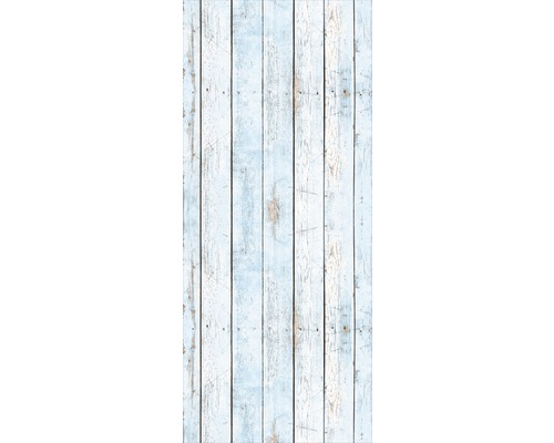Holzpaneele mit blauer Patina für Wand- und Deckengestaltung