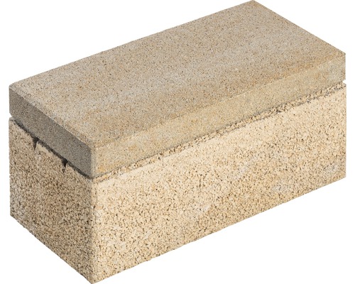 Mauerabdeckplatte iBrixx Modern Eco sandstein 45 x 22,5 x 5 cm
