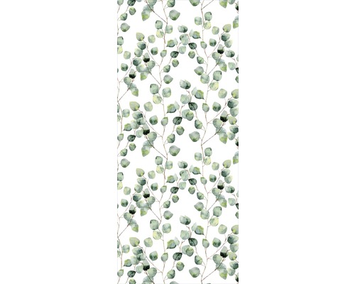 Papier peint à motif eucalyptus