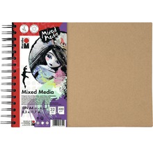 Marabu Bloc de dessin Mixed Media A4 avec 32 feuilles de papier